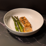 Oven Grilled Asparagus and Tofu