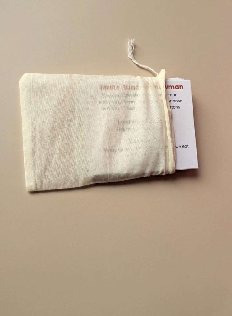 advent with cards peeking through