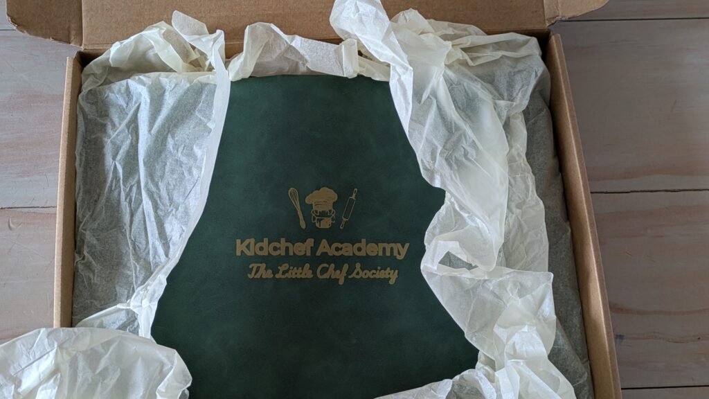 kidchef academy box opened to show the inner contents